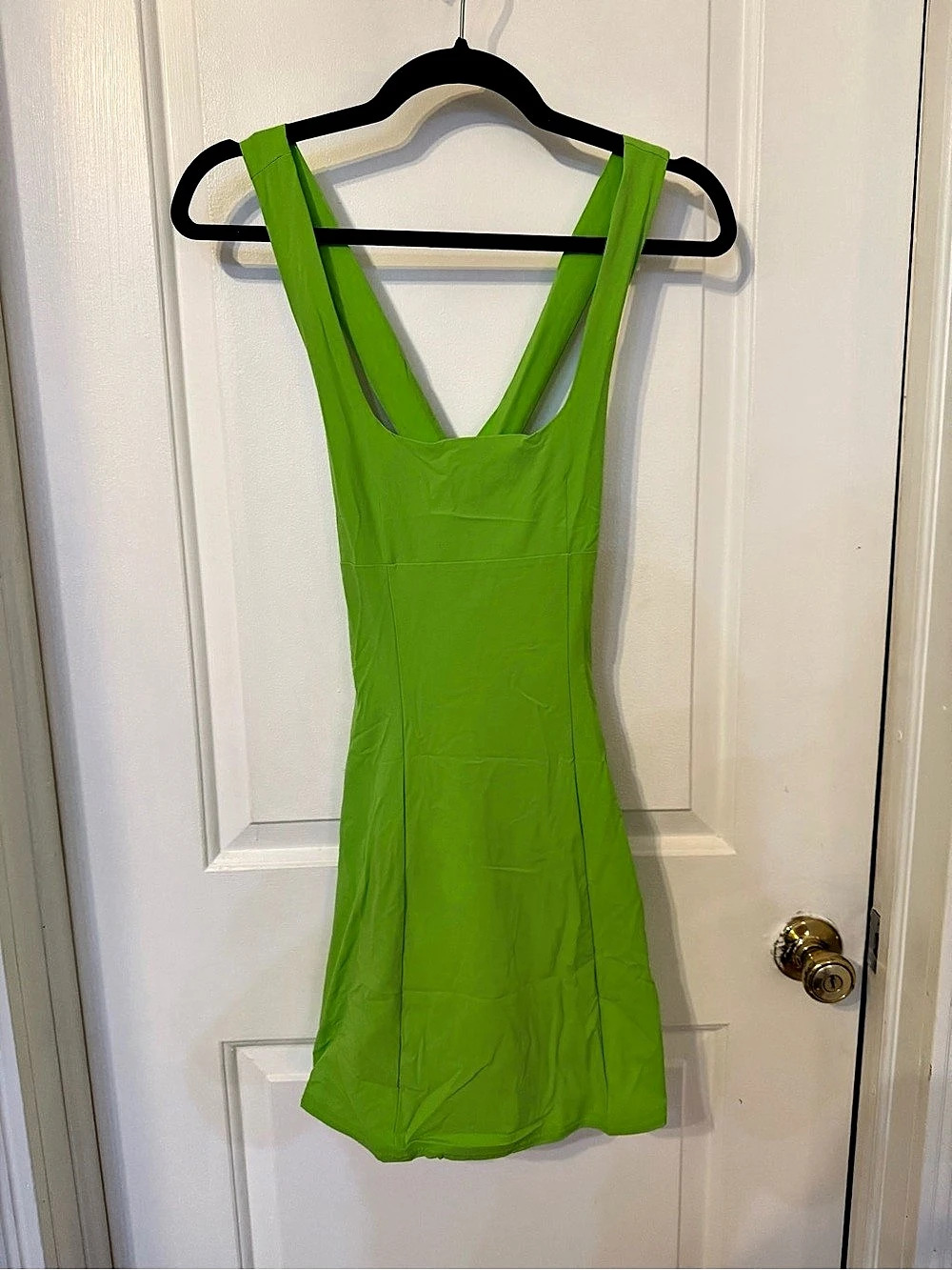 Outdoor Voices Cross Back Tennis Minidress Green XS